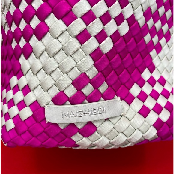 Naghedi St Barth mini tote Hibiscus “retired” bag purse - Picture 5 of 9